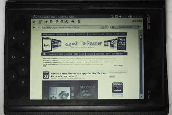 Asus Eee Note EA800, lector de libros y libreta digital en uno