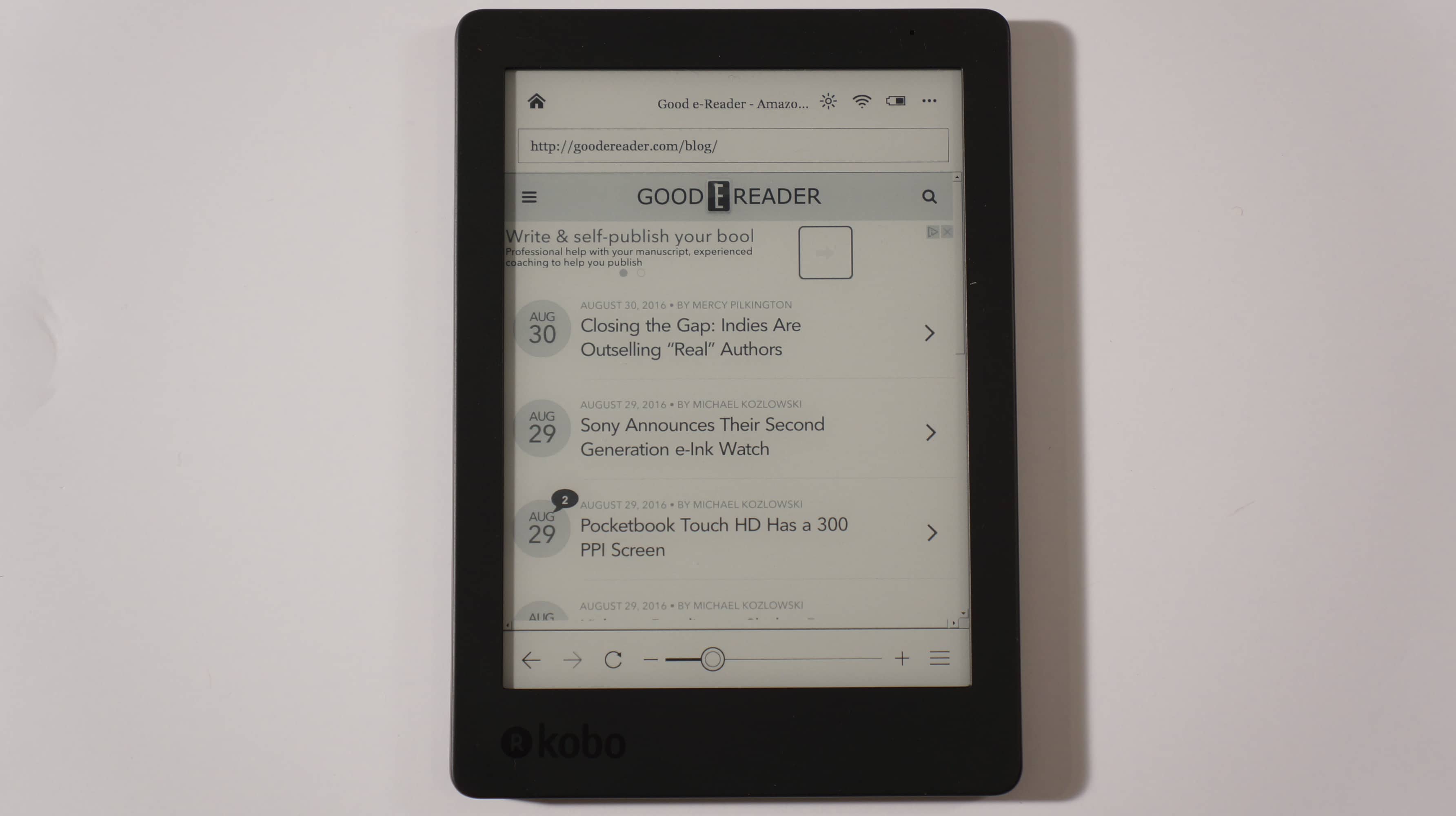 Kobo Aura Edition 2 Review - Good e-Reader