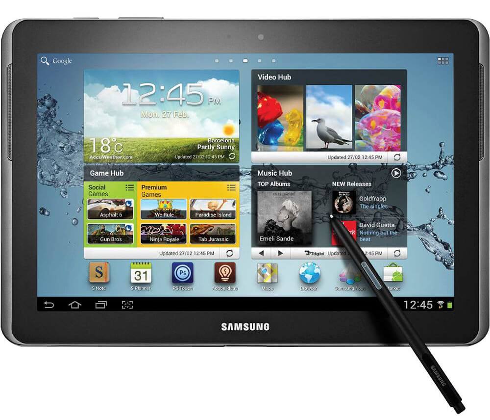 galaxy note 10.1 tablet