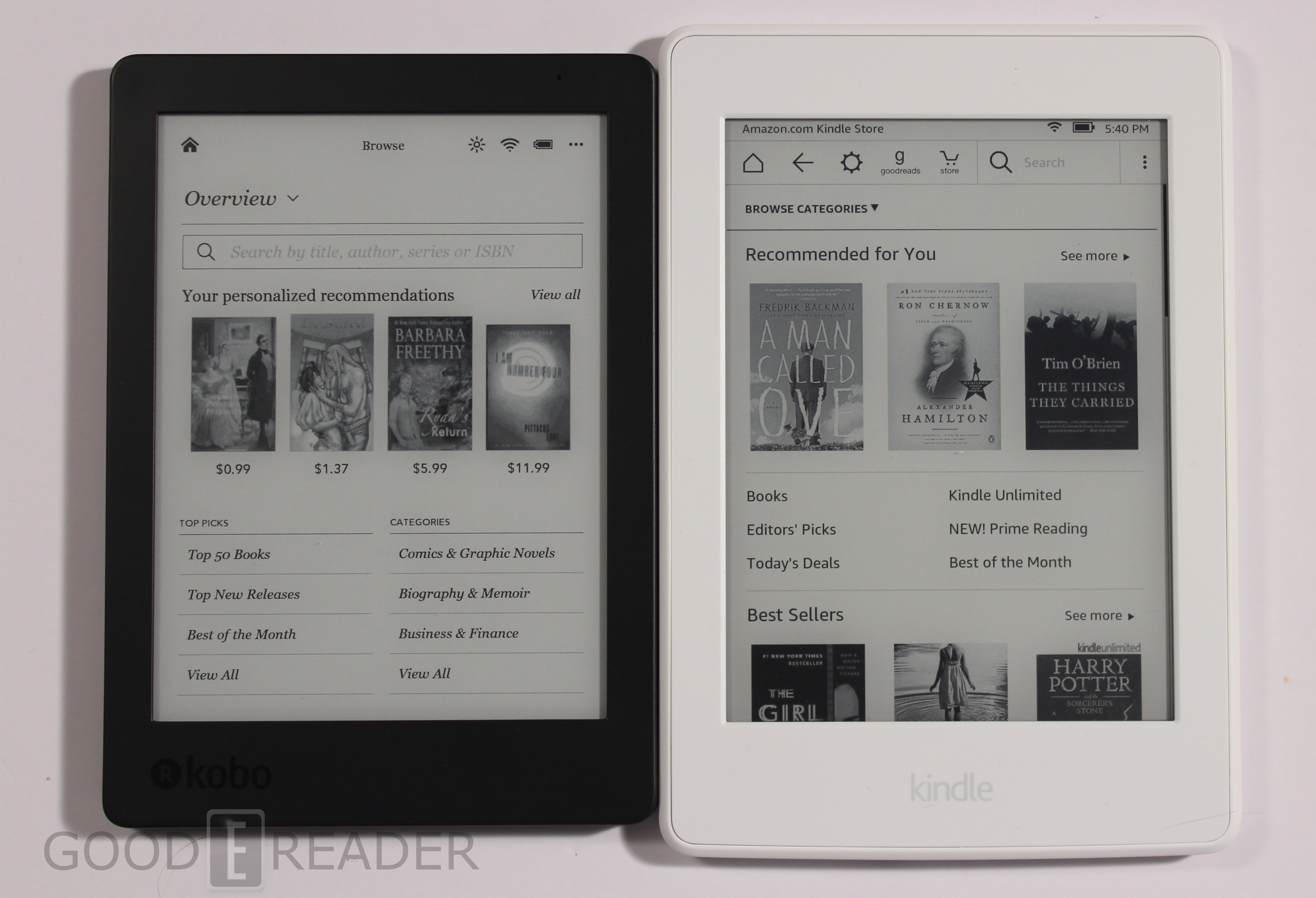 Kindle Store vs Kobo Store: Which is best to buy eBooks? - Tech