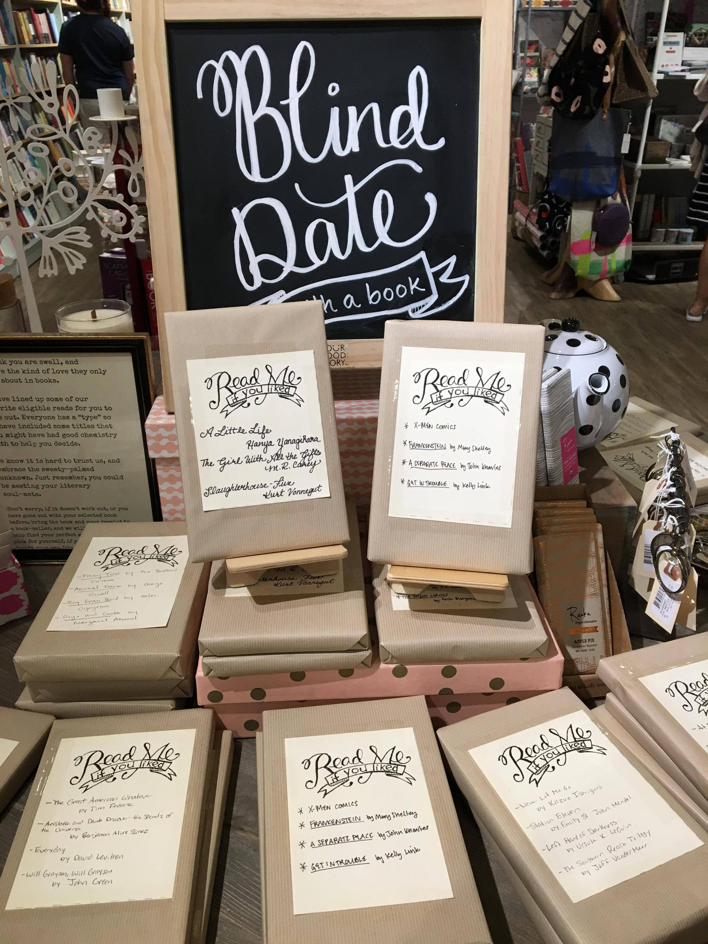 Do You Want To Go On A Blind Date With A Book