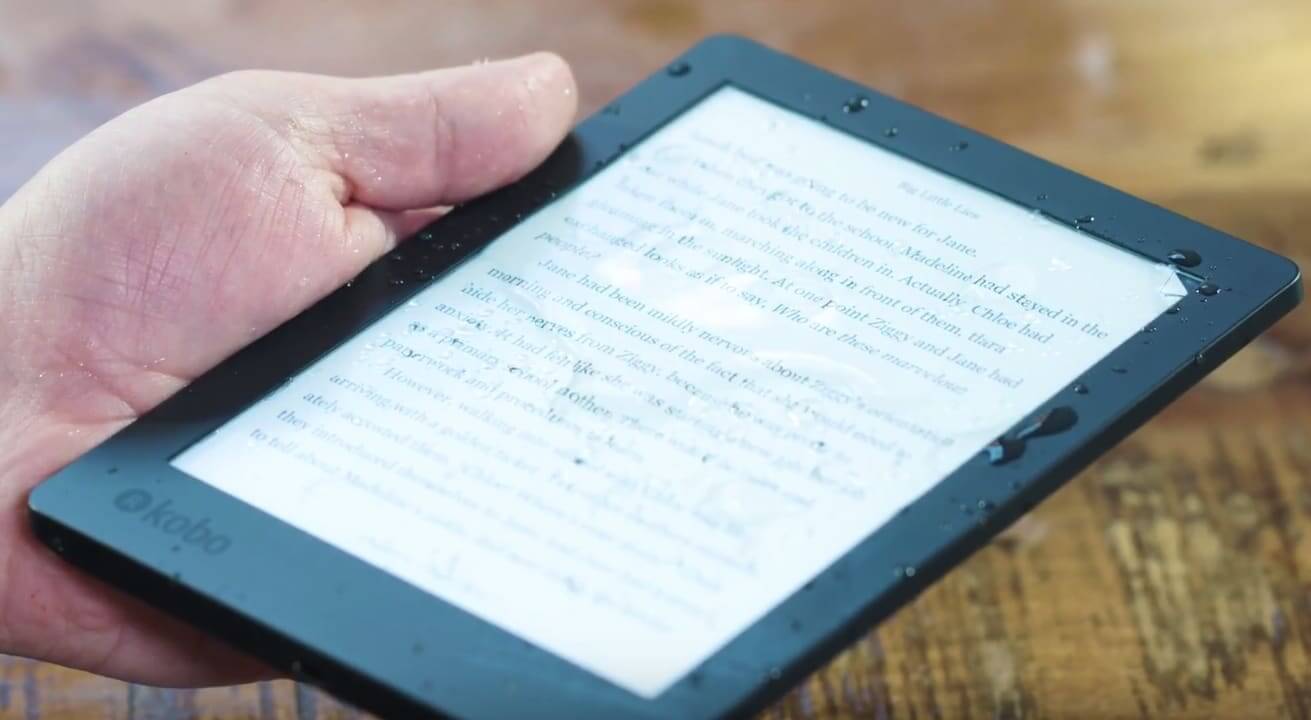 aansluiten elkaar personeelszaken Kobo Aura H2O Edition 2 Unboxing Video - Good e-Reader