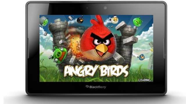 BlackBerry PlayBook terá Angry Birds Rio