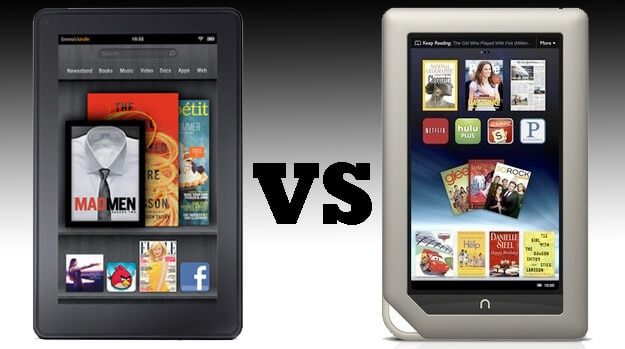 Barnes And Noble Nook Tablet And Kindle Fire Hit The Streets