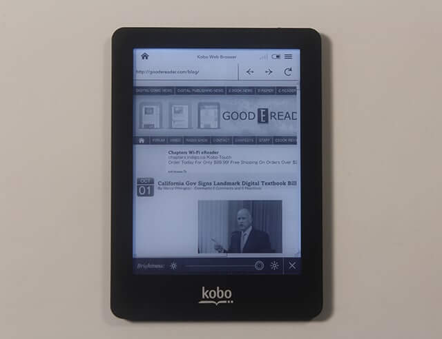 Rival do  Kindle, Kobo Touch é boa opção para ler eBooks