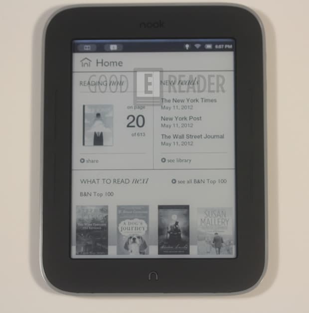 NOOK Simple Touch 