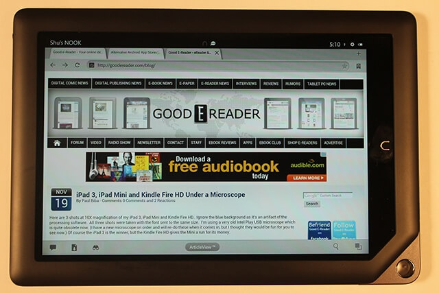 Barnes And Noble Nook Tablet Hd Review