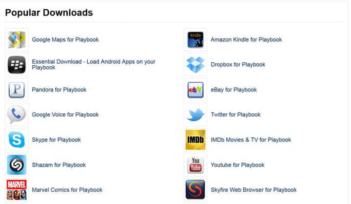 100 Blackberry Playbook Apps Now on the Good e-Reader App Store