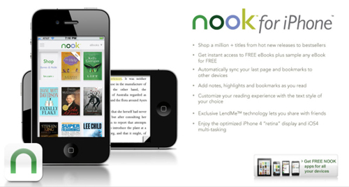 Barnes And Noble Nook For Iphone Is Available