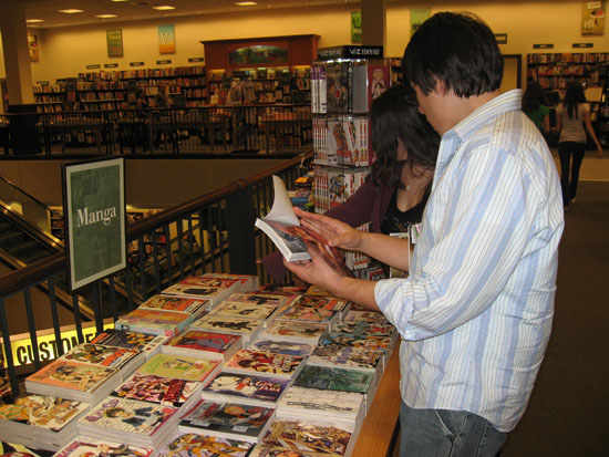 Barnes And Noble Puts A Priority On Manga