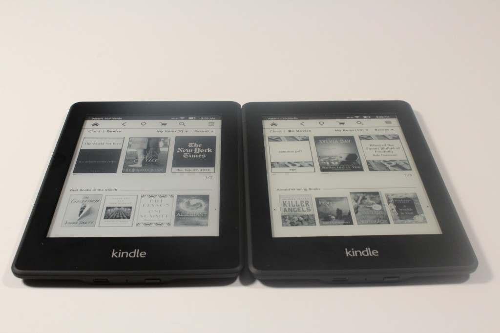 Amazon Kindle Paperwhite 1 Vs The Paperwhite 2