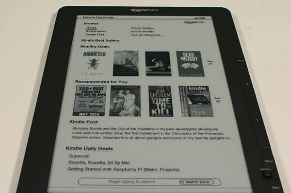 Retro Review – Amazon Kindle DX - Good e-Reader