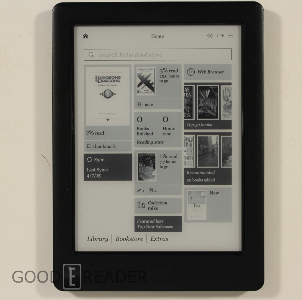 Passend Maak avondeten spoel Hands on Review of the Kobo Glo HD - Good e-Reader