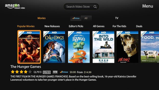 amazon instant video app