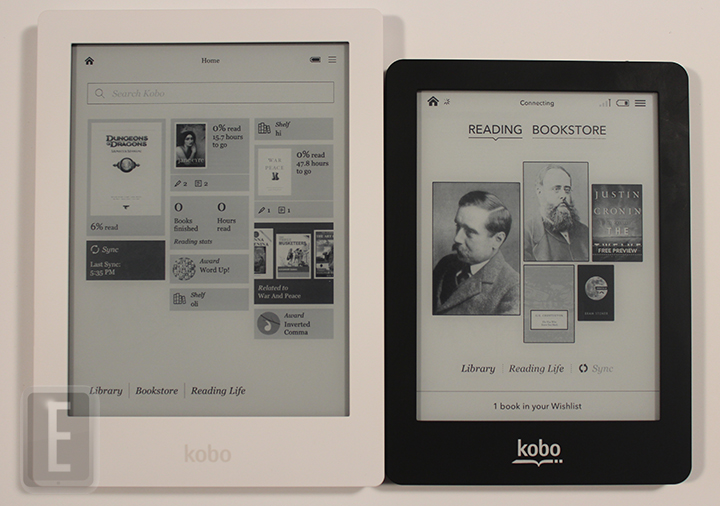 Kobo Aura HD and Kobo Glo Video Comparison - Good e-Reader