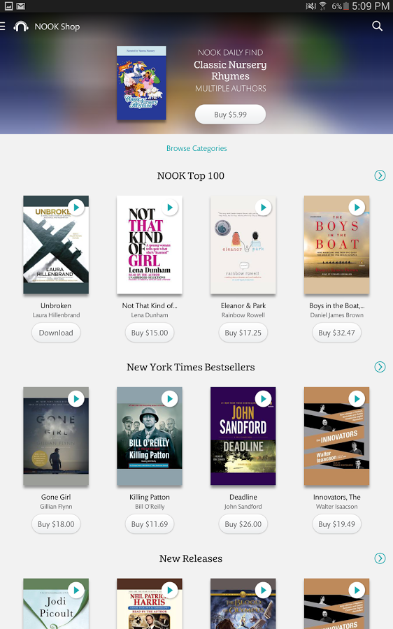 Barnes And Noble Launches New Audiobook App