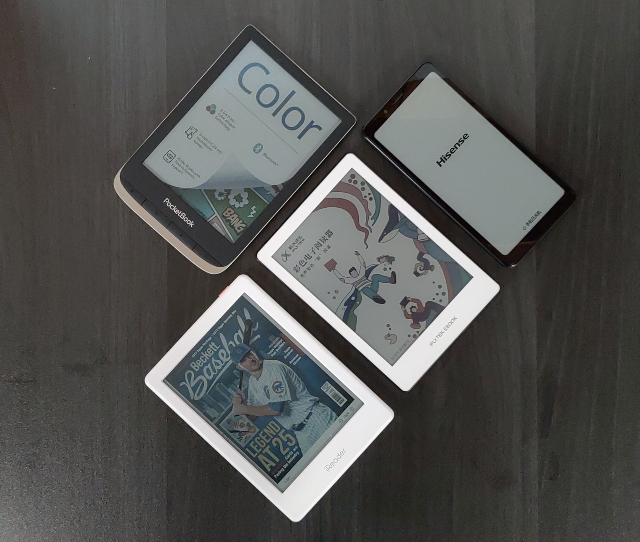 These are all of the Color E INK e-Readers from 2020 - Good e-Reader