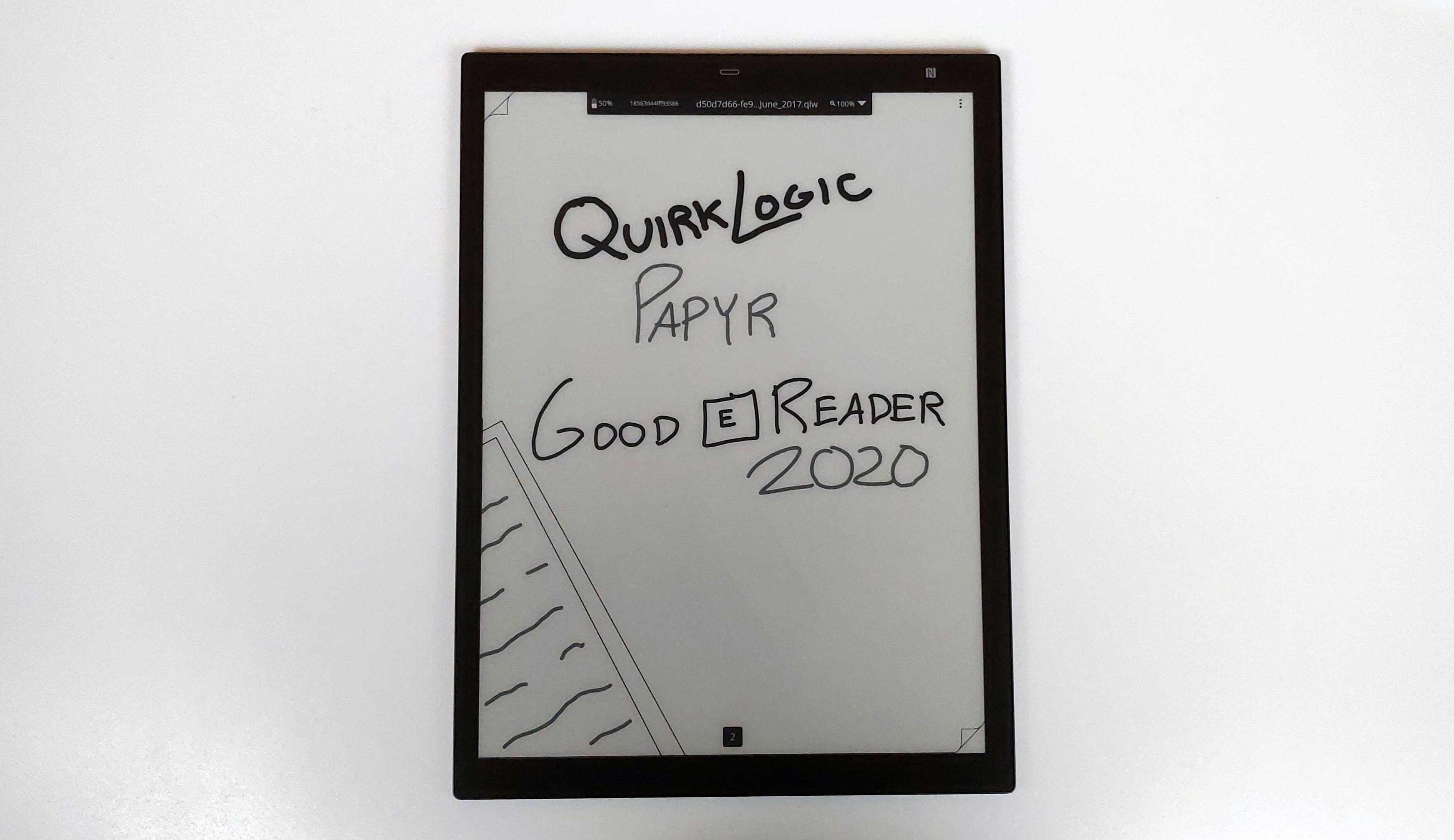 Quirklogic Papyr 13.3 inch e-note hands on review - berkeley