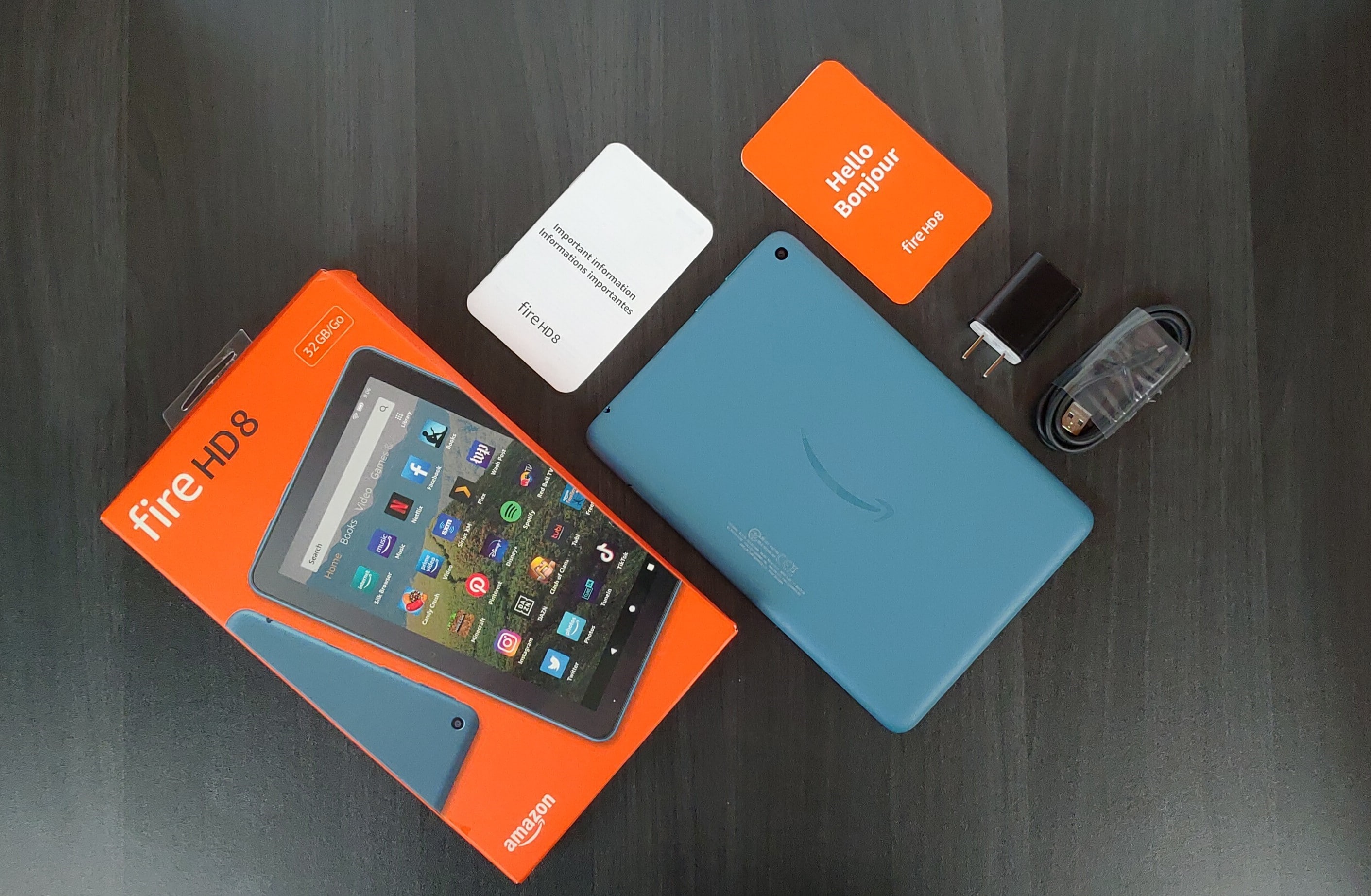 upgrades its Fire HD 8 tablet with USB-C, more RAM, faster