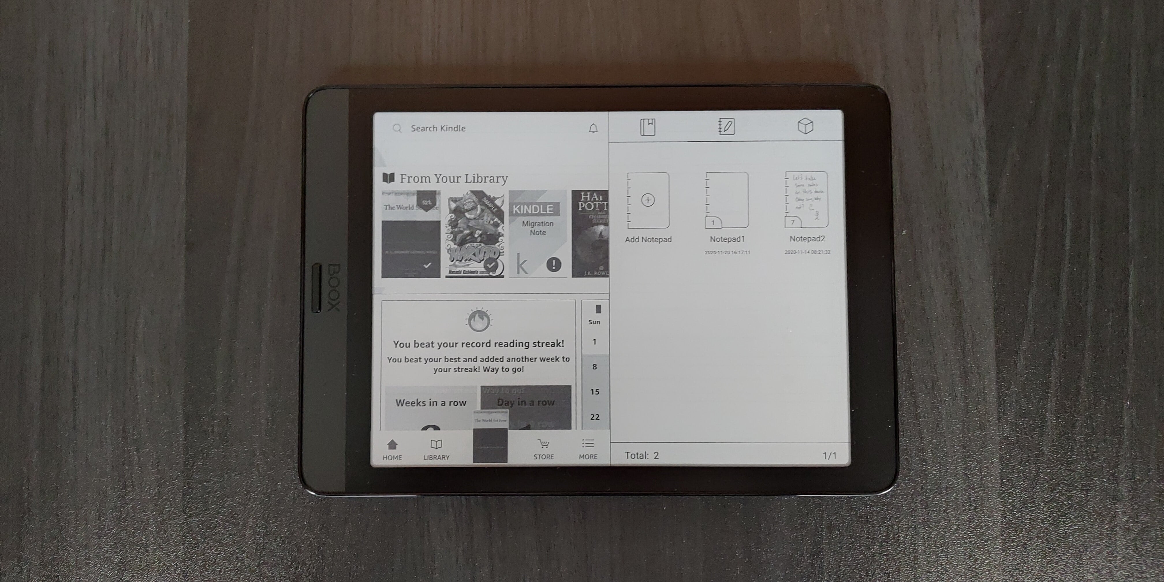 BOOX Nova3 Color 7.8 '' E-Reader Ebook Reader E-ink Ereader