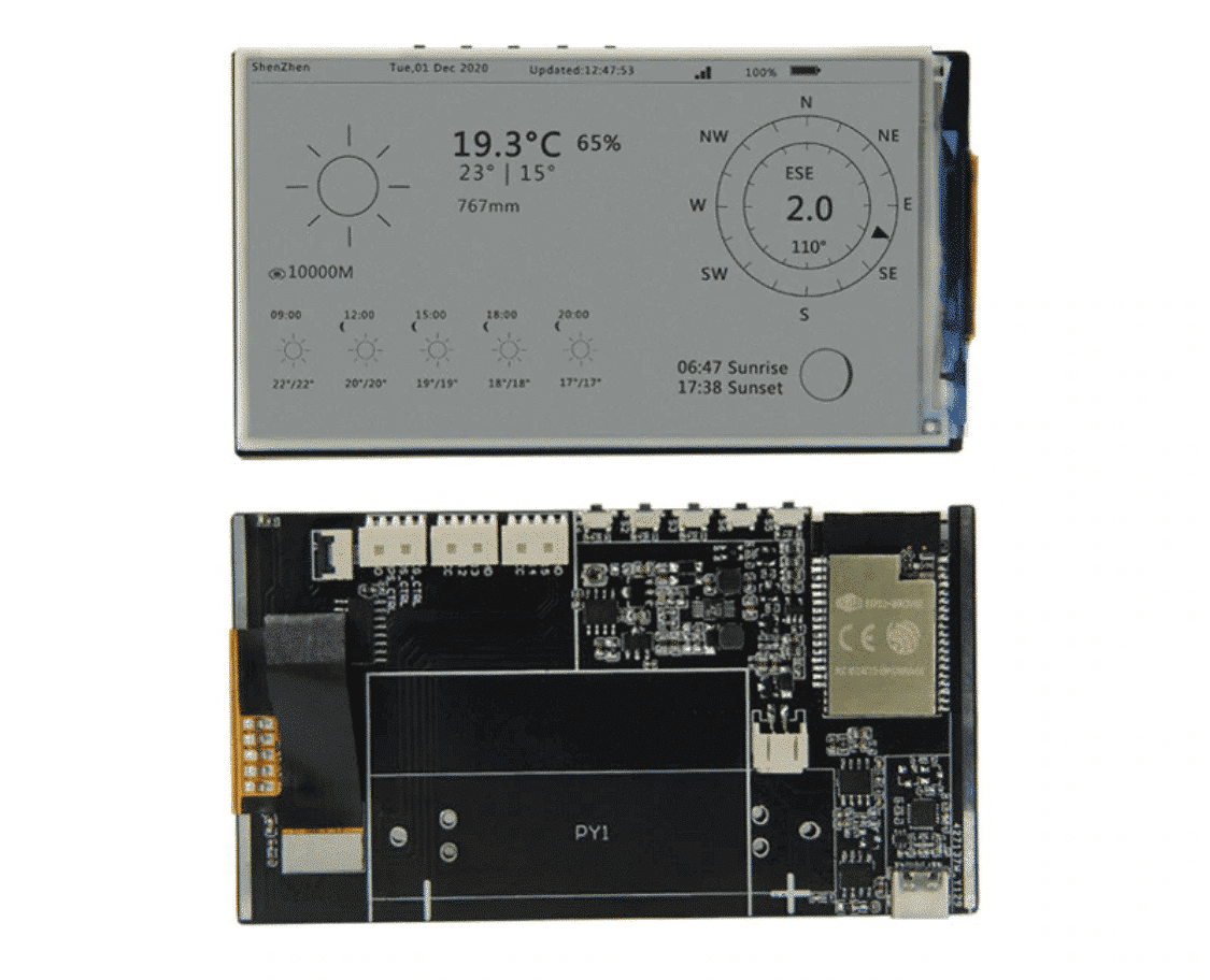 New E Ink 4 7 Inch E Paper Display Is Great For Tinkering Good E Reader