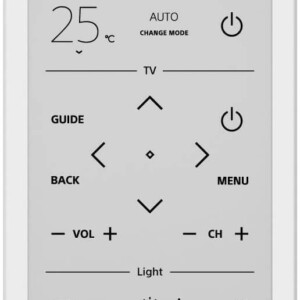 Sony E INK Smart Remote Control - HUIS -White - English
