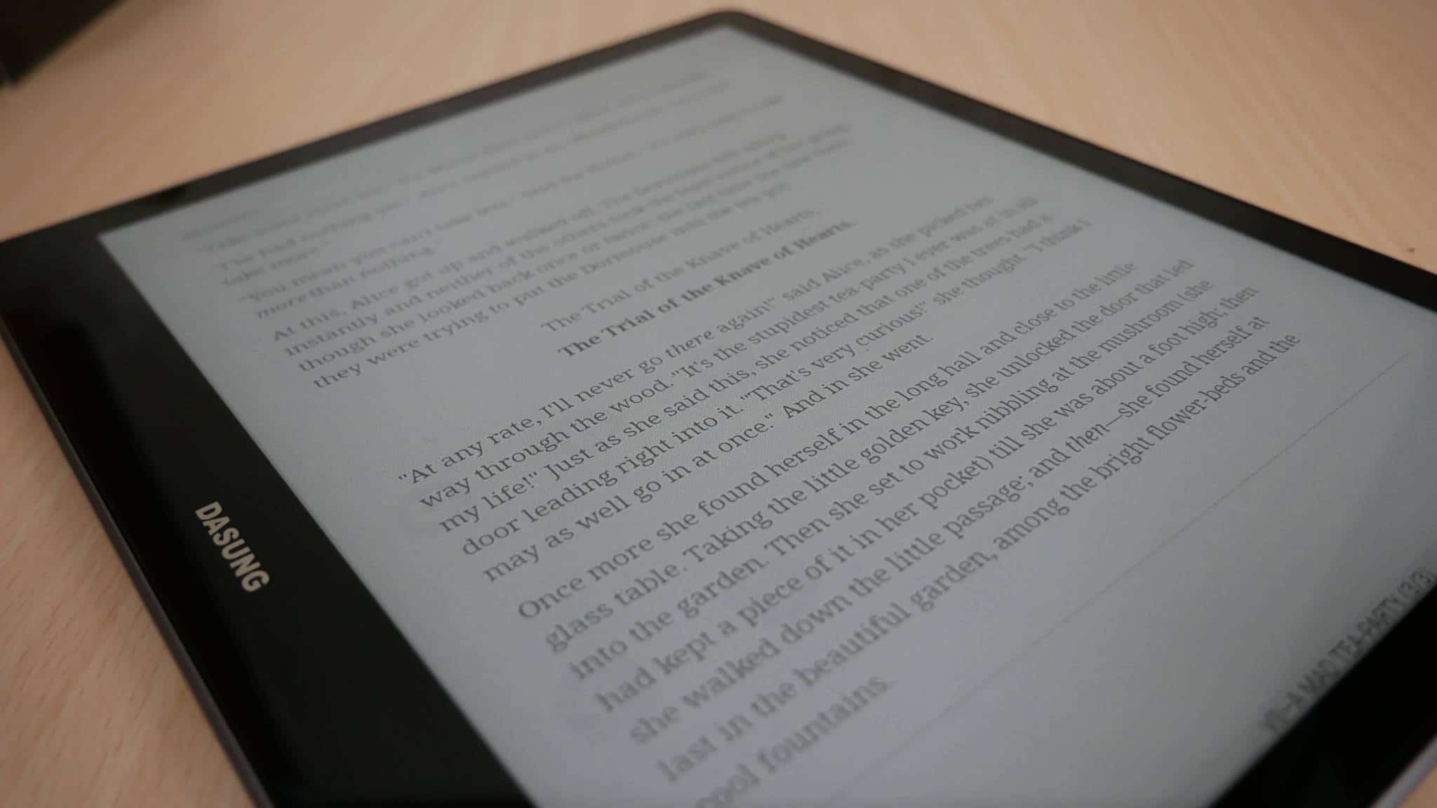 Dasung Not E Reader 103 Is A Masterpiece Hands On Review Good E Reader