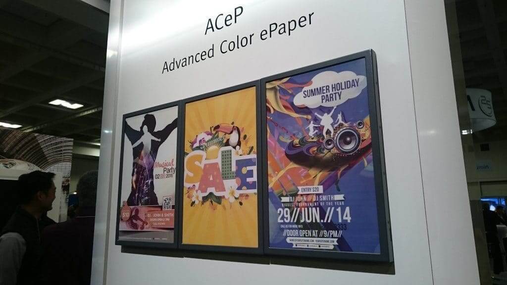 Latest E Ink color ePaper goes into production, first tablet launched