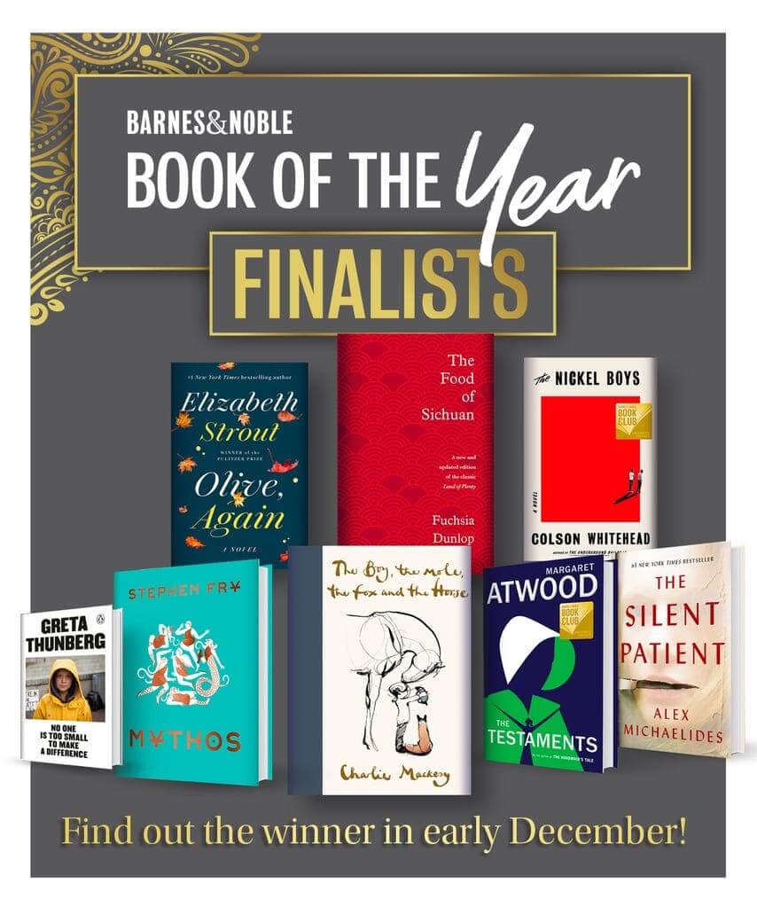 Barnes And Noble Has Launched A Book Of The Year Program