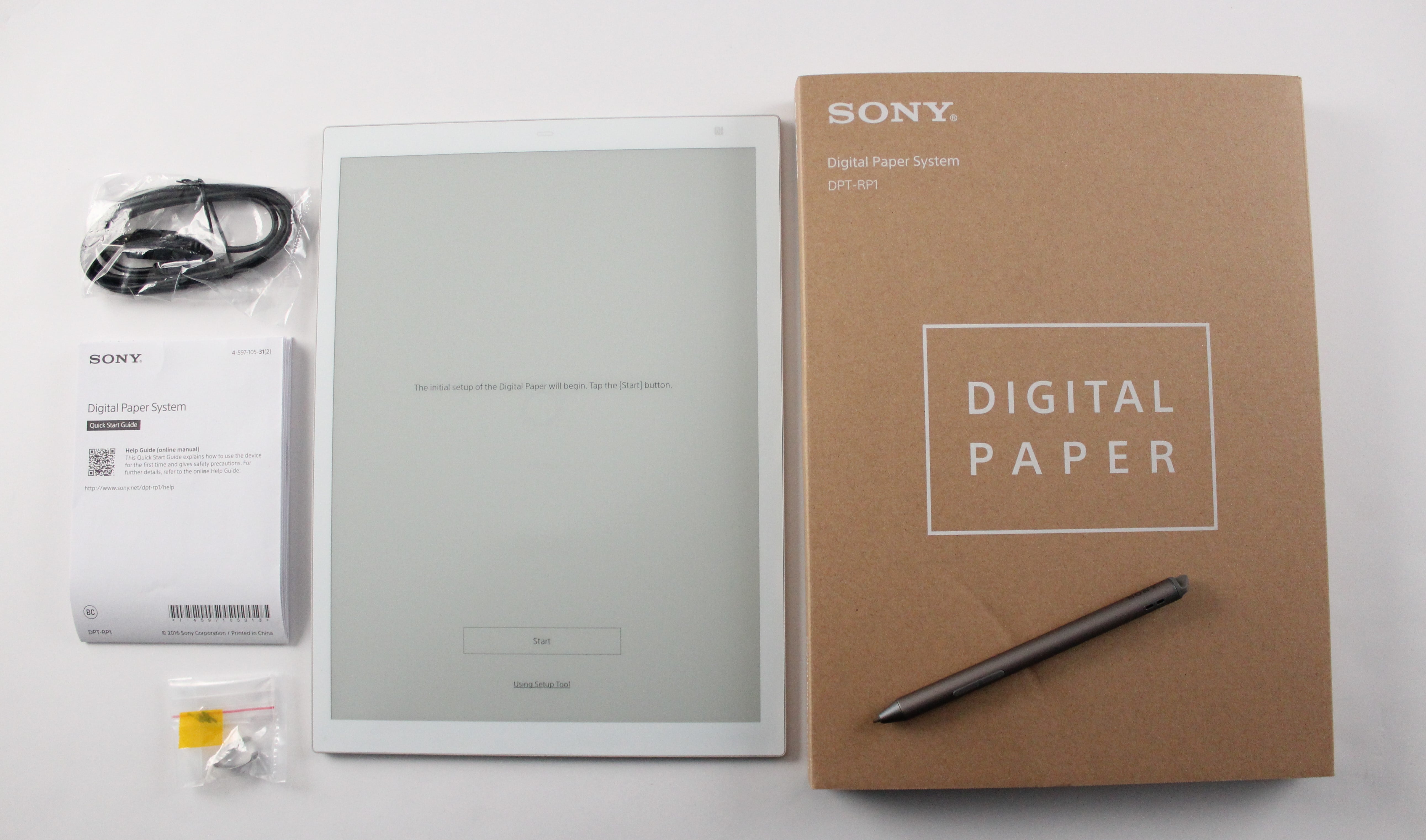 Sony Digital Paper DPT-RP1 Review – The White Model - Good e-Reader
