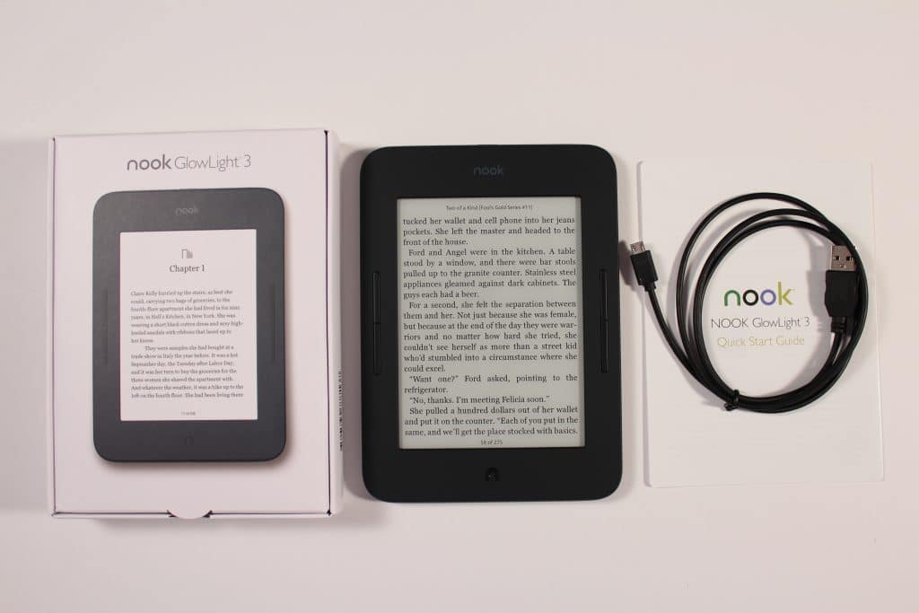 nook glowlight adobe digital editions