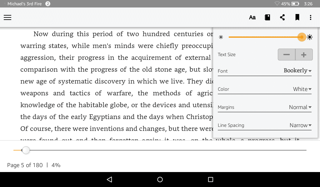 kindle for android
