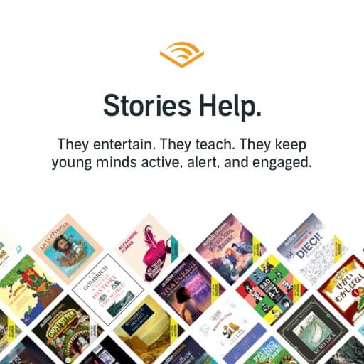 تقدم مسموعة تقدم مئات الكتب الصوتية للأطفال مجانًا 11