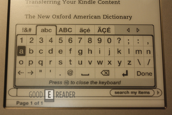 new kindle keyboard