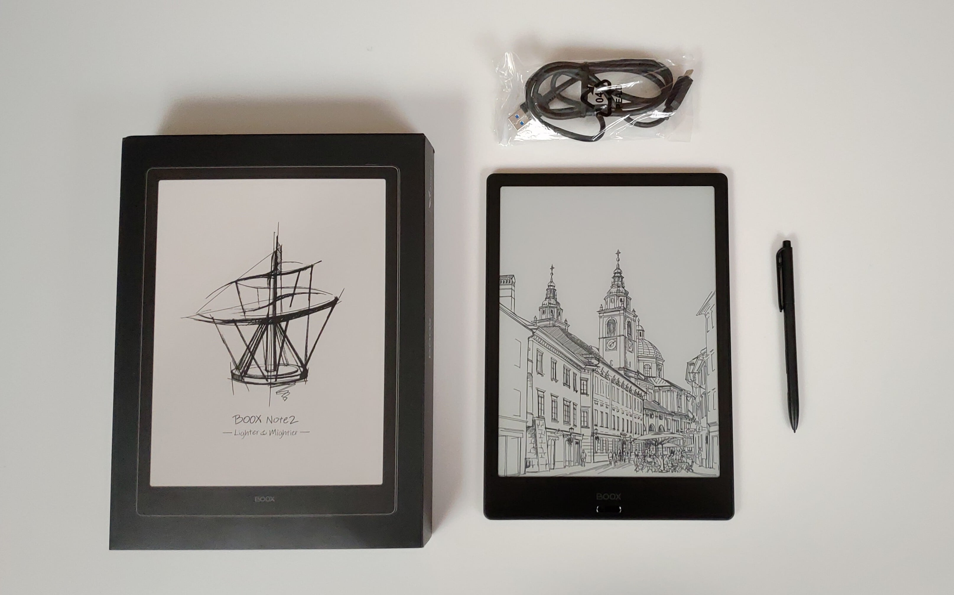 Onyx Boox Note2 Big Screen E-Ink Reader with Pen Review 