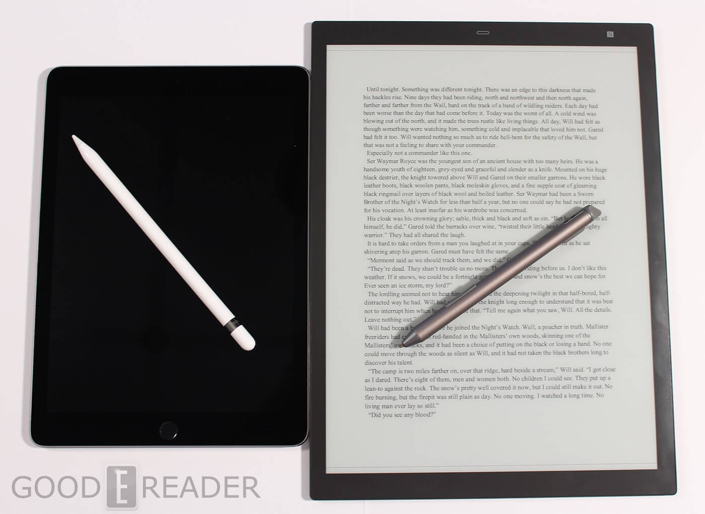 Apple iPad Pro with Apple Pencil vs Sony DPT-RP1 with Stylus