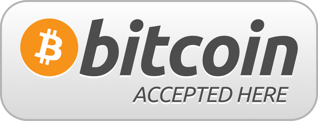 bitcoin accepted here printable