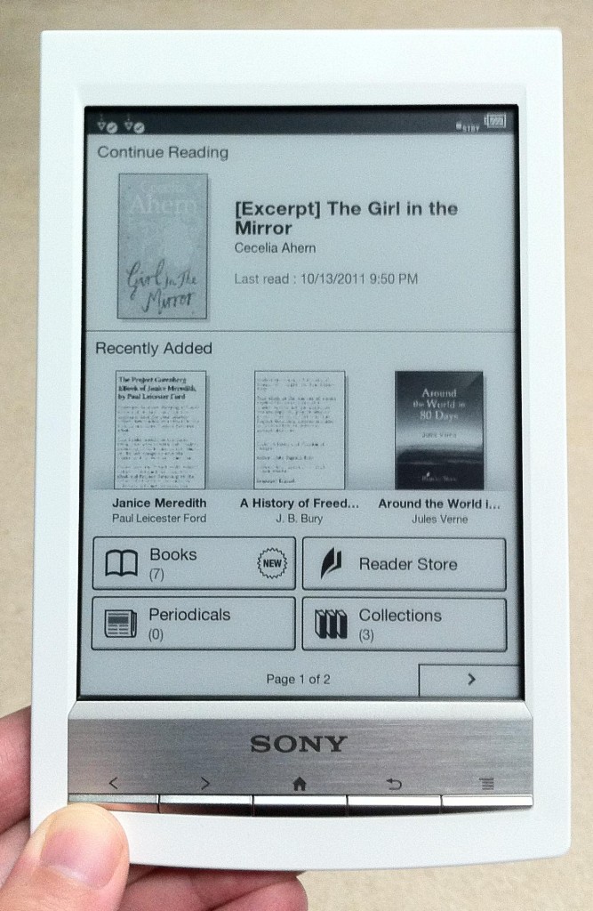 Sony's Launches New E-reader (Reminding All That Sony Makes E