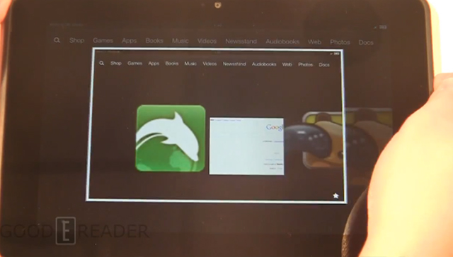 kindle fire hd screenshots