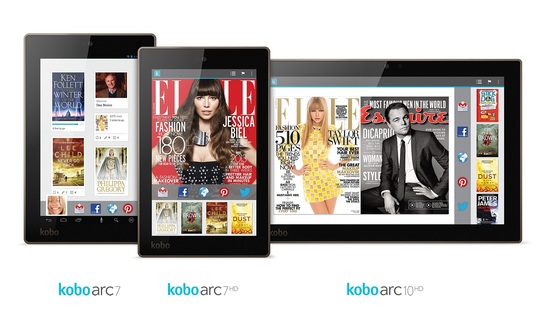 kobo tablet apps